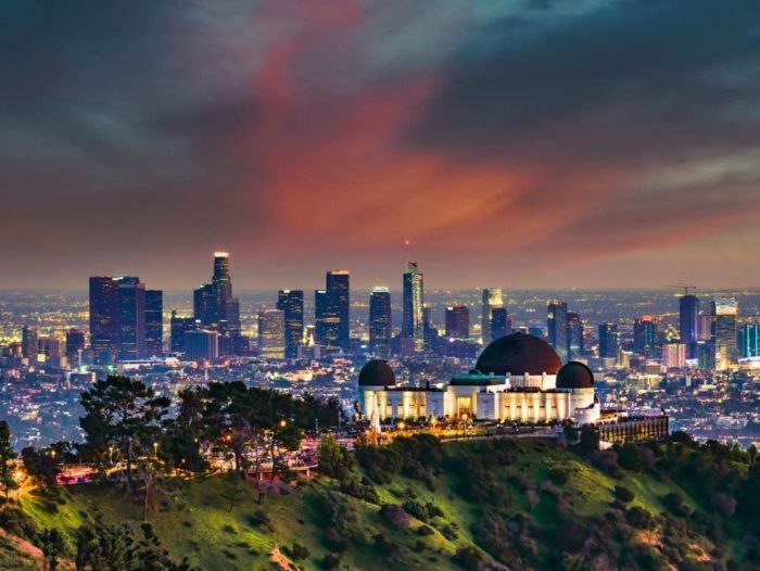 Los Angeles au crépuscule (100 pièces)