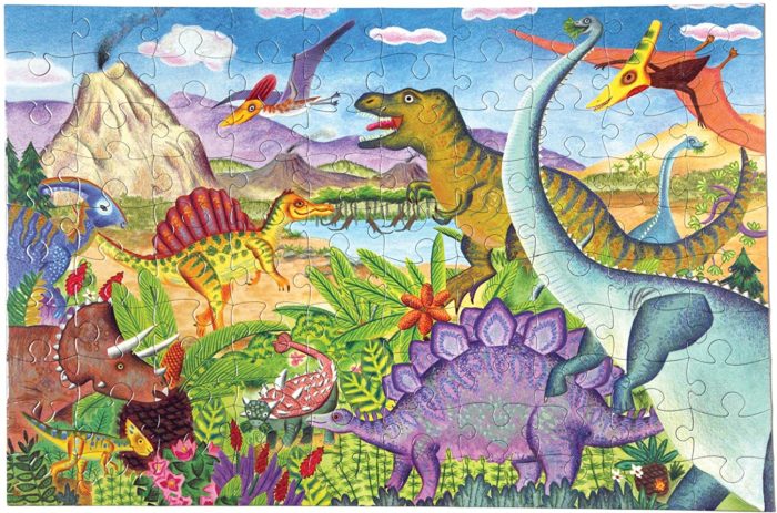 L'île des dinosaures (100 pièces)
