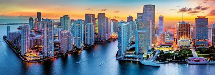 Miami format panorama (1000 pièces)