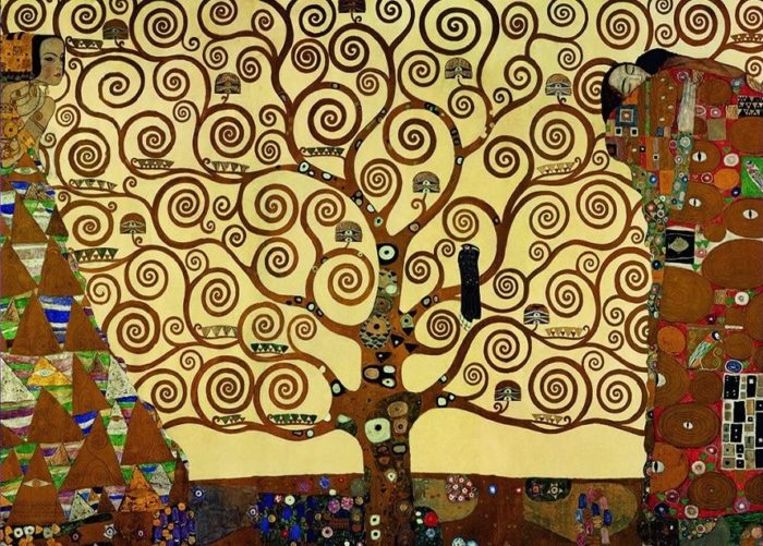 Motif de l’Arbre de Vie par Gustav Klimt 1 000 pièces
