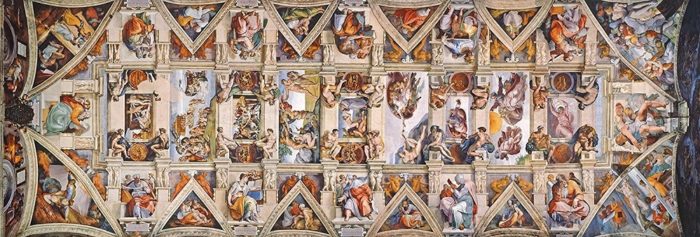 Panorama-The Sistine Chapel Ceiling-1000 pièces