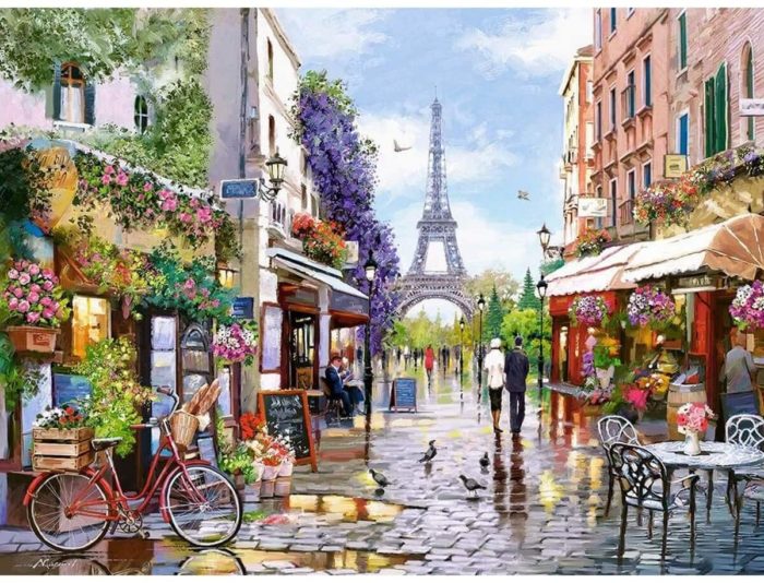 Paris en fleurs 3000 pièces