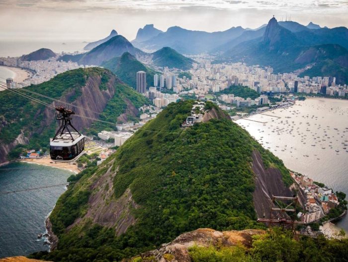 Rio de Janeiro vue du Mont du Pain de Sucre (1000 pièces)