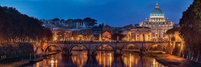 Rome au format panorama (1000 pièces)