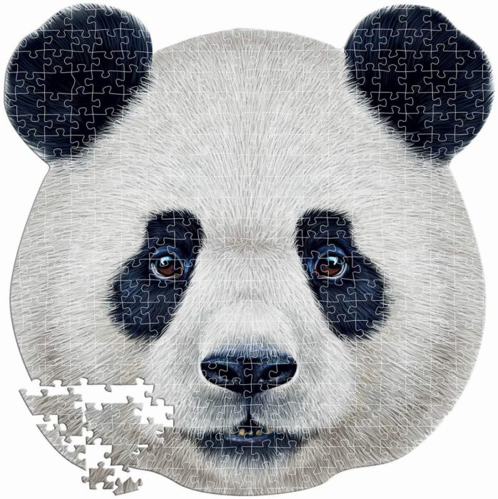 Silhouette-Tête De Panda 332 pièces