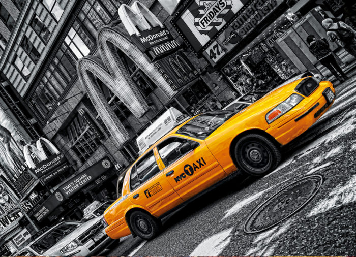 Taxi à New York (1000 pièces)
