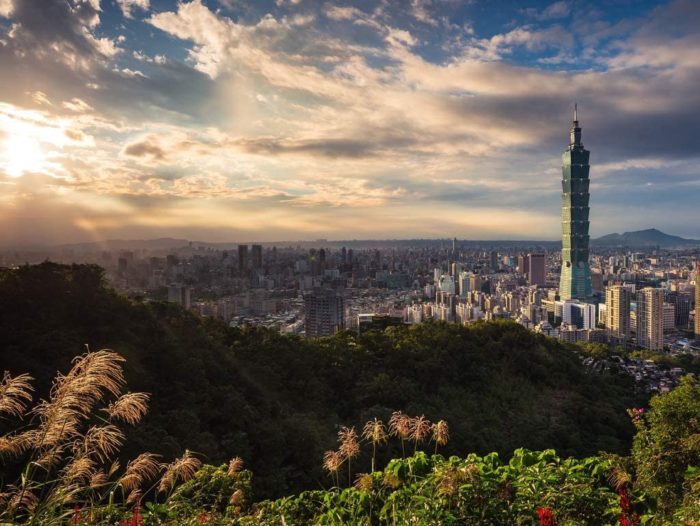 Taïwan et le Taipei 101 (1000 pièces)