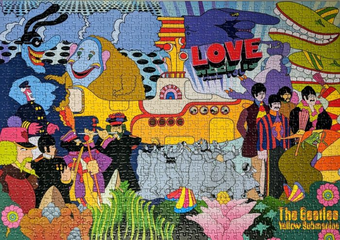The Beatles - Yellow Submarine (1000 pièces)