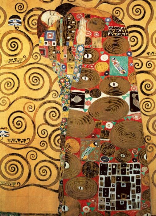 The Fulfillment par Gustav Klimt (1000 pièces)