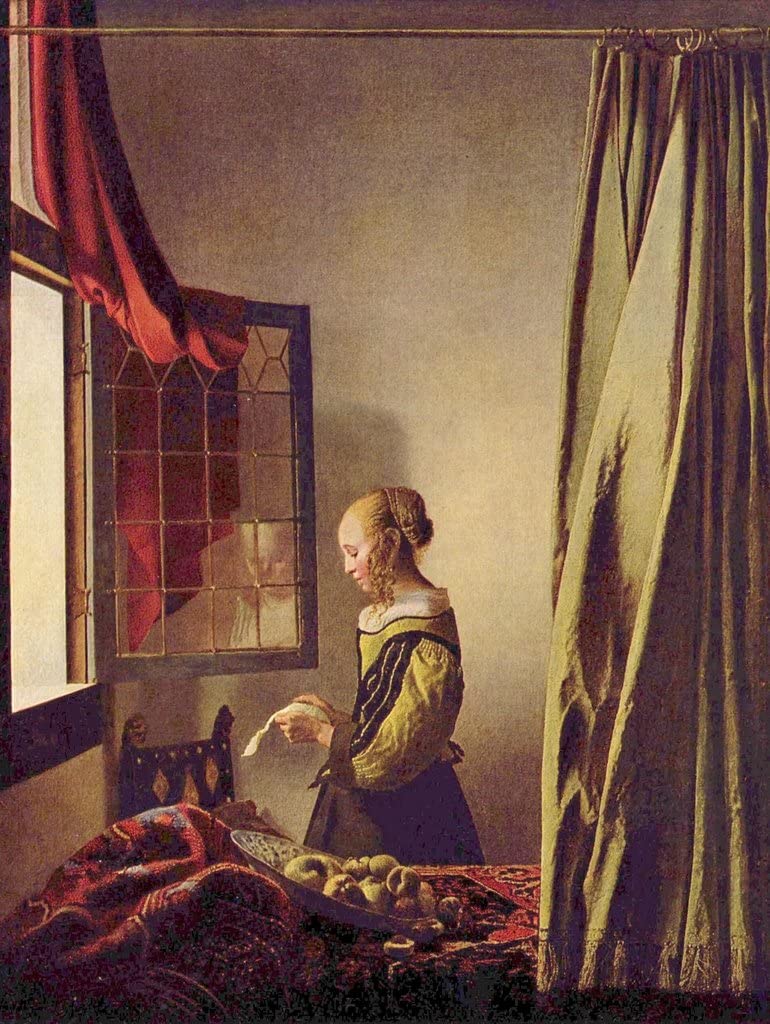 Johannes Vermeer La Liseuse à La Fenêtre