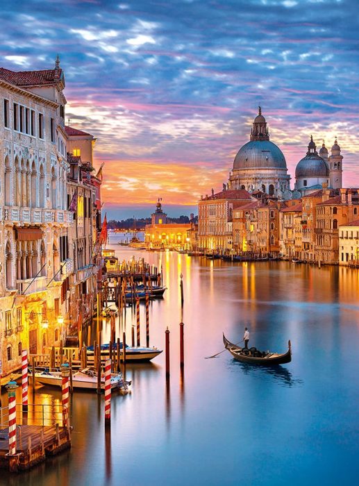 Venise au coucher du soleil (500 pièces)