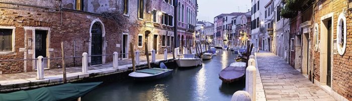 Venise le soir format panorama (2000 pièces)