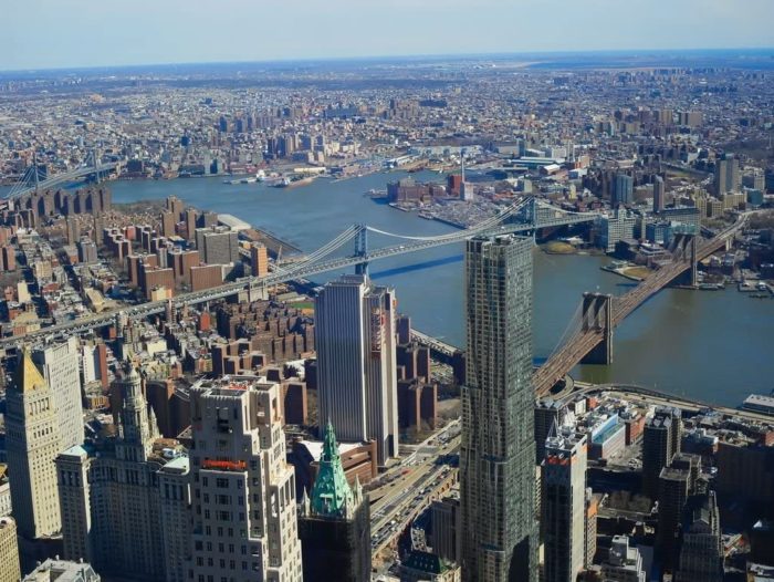 Vue panoramique sur New York (2000 pièces)