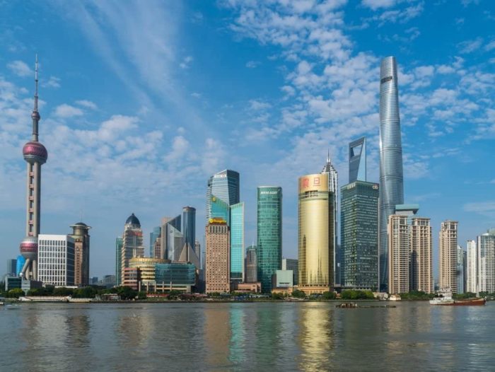 Vue sur les gratte-ciels de Shanghai (1000 pièces)