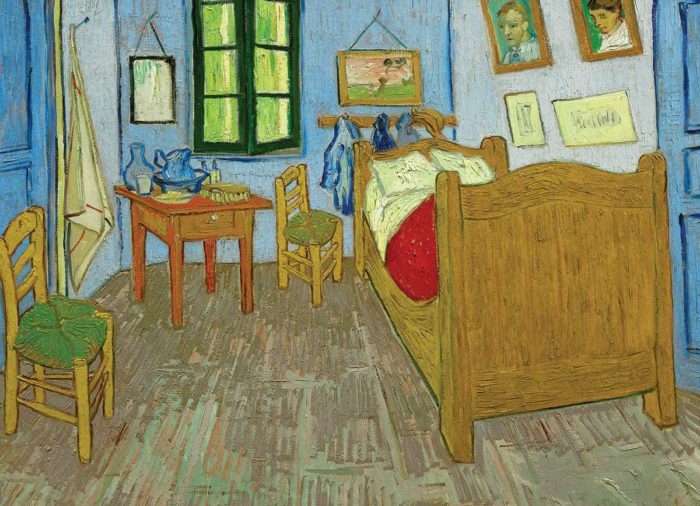 la Chambre de Van Gogh à Arles 1000 pièces