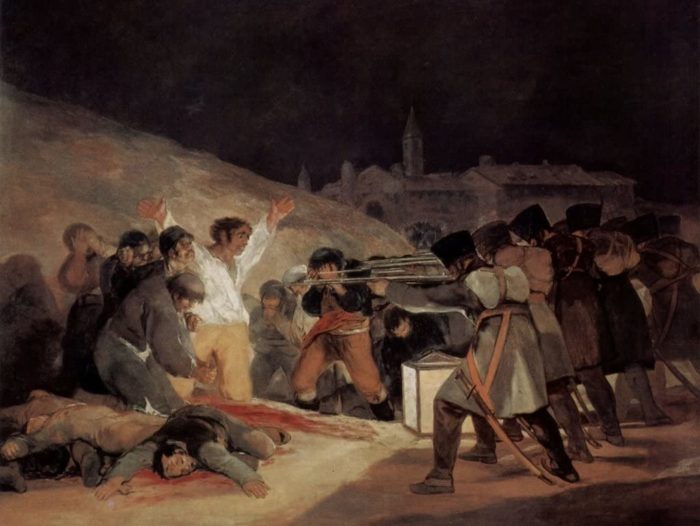 tir des insurgés Le 3 mai 1808 à Madrid 1000 Pieces