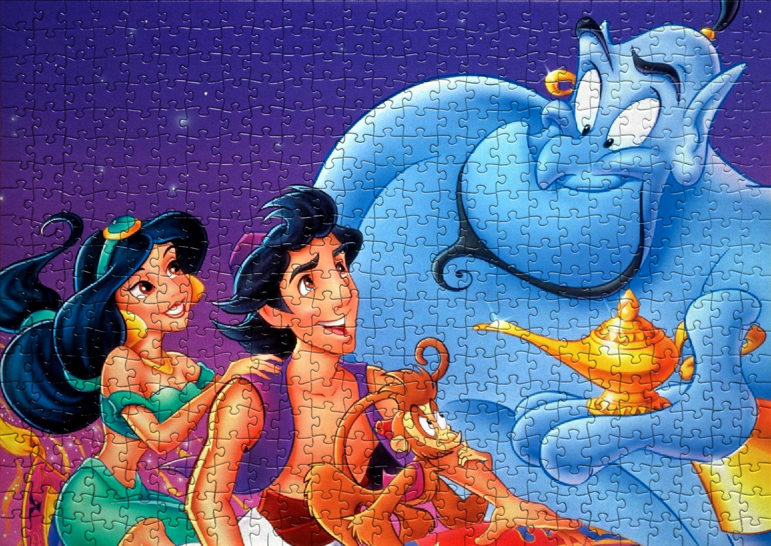 Aladdin - Liste de 8 puzzles