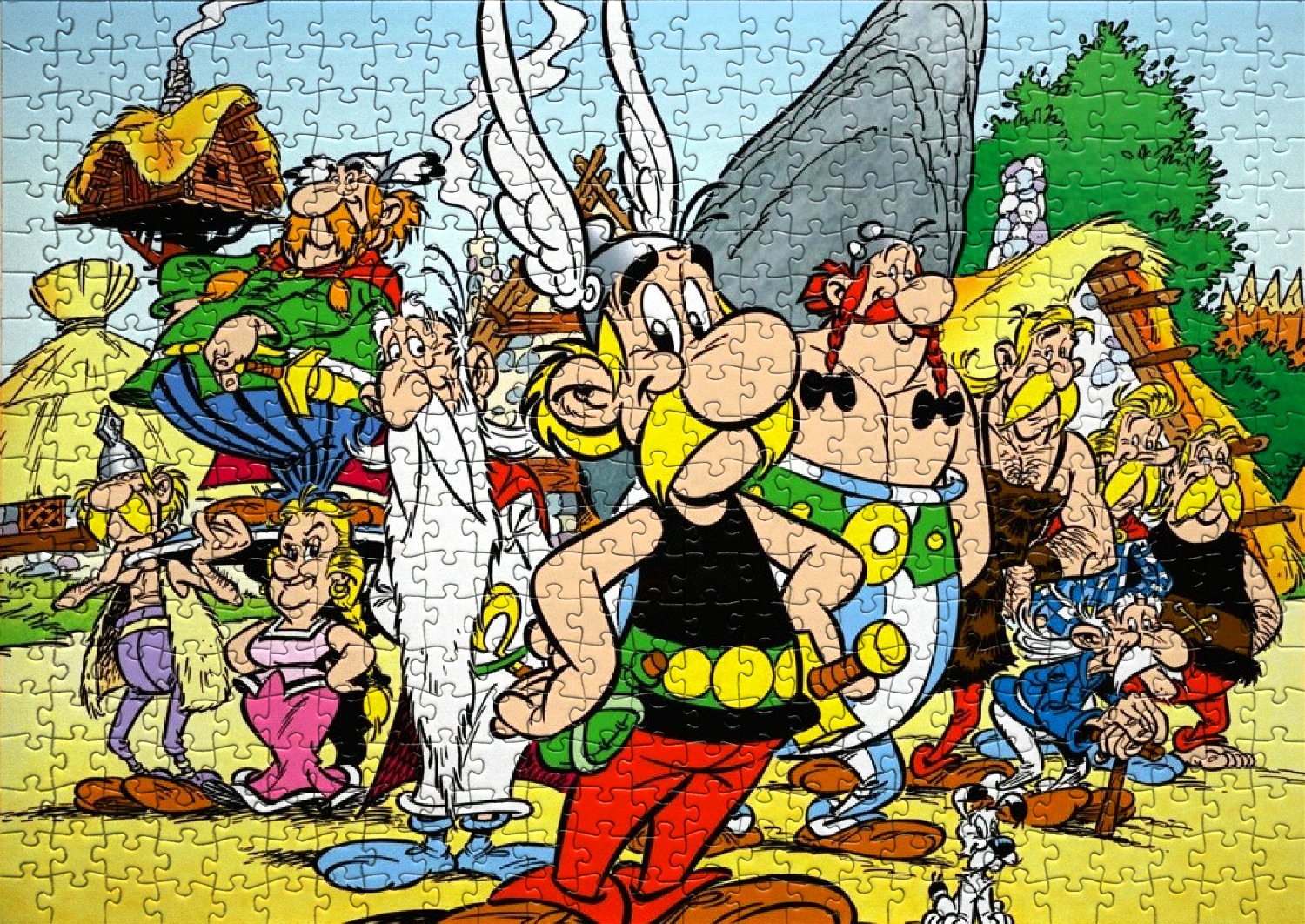 Astérix - Liste de 6 puzzles