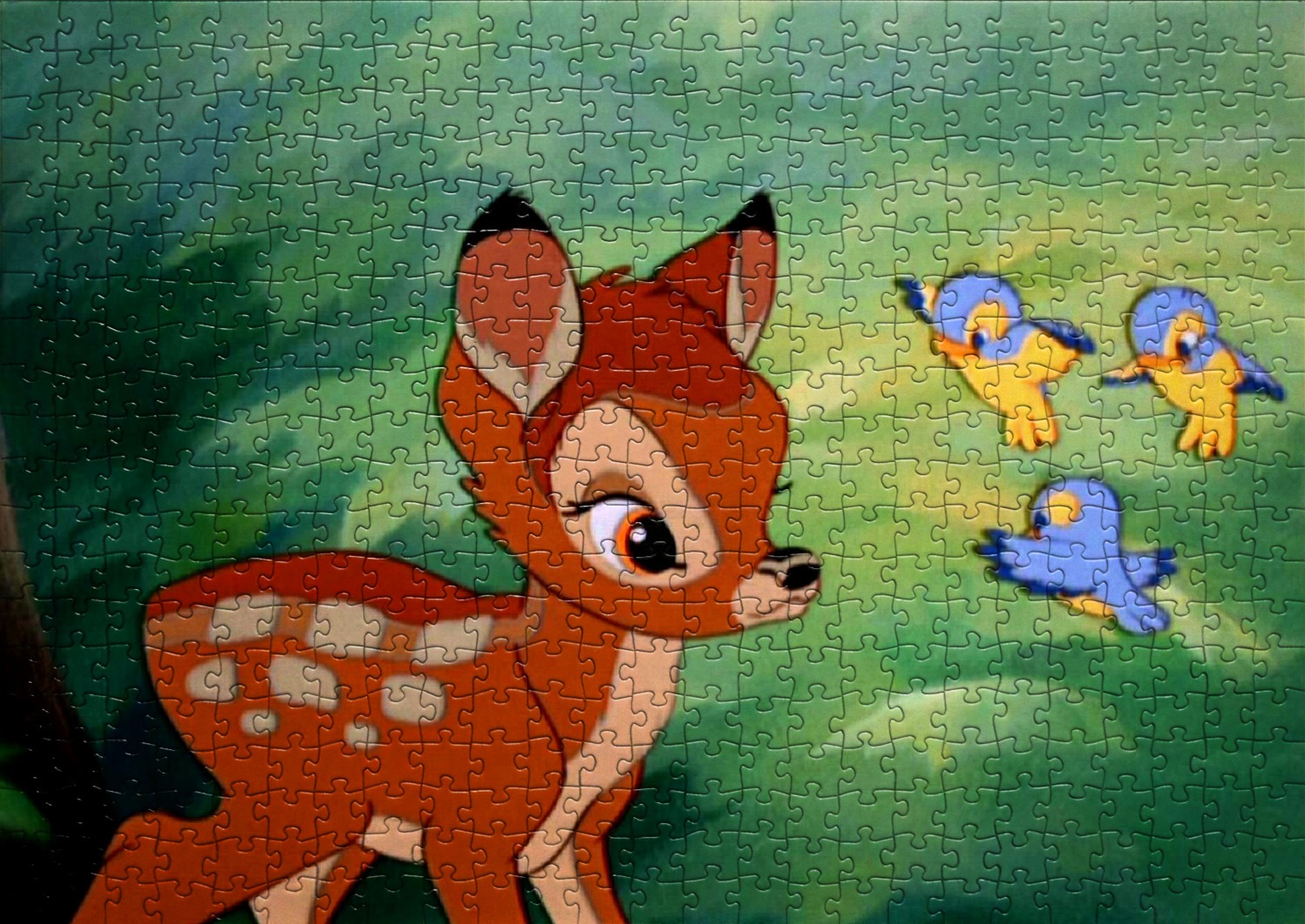 Bambi - Liste de 8 puzzles