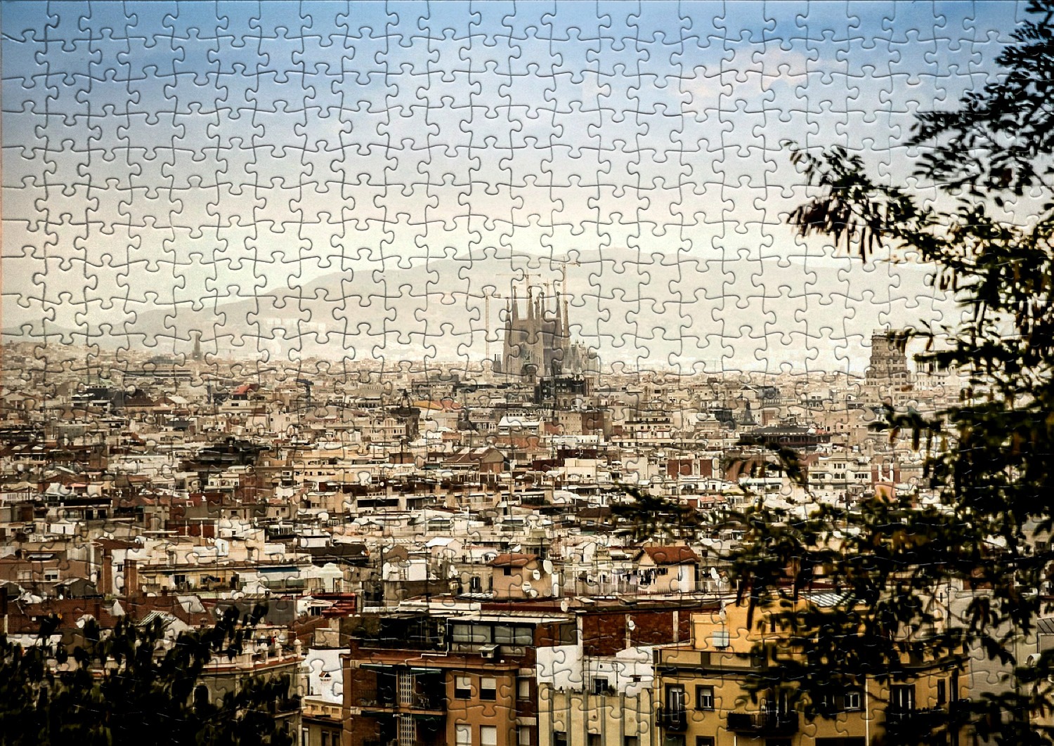 Barcelone - Liste de 27 puzzles