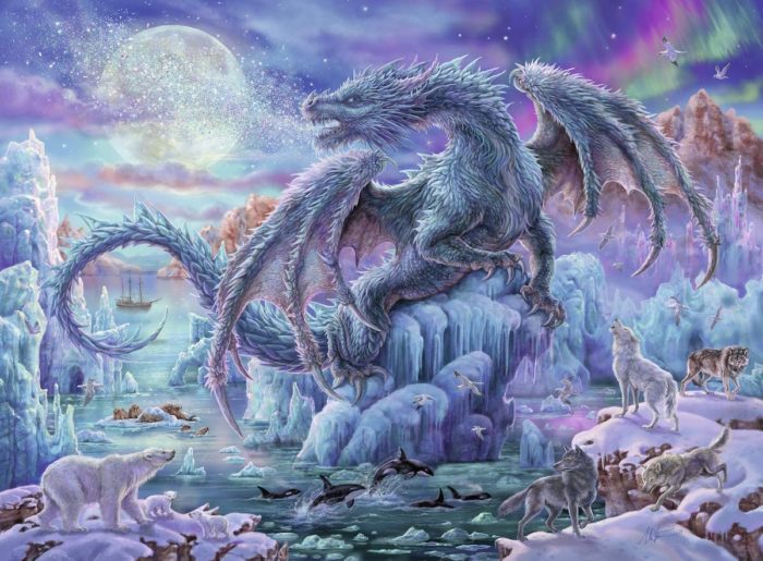 Dragon de glace (500 pièces)