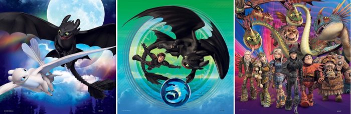 Dragons 3 - Le monde caché (3 x 49 pièces)