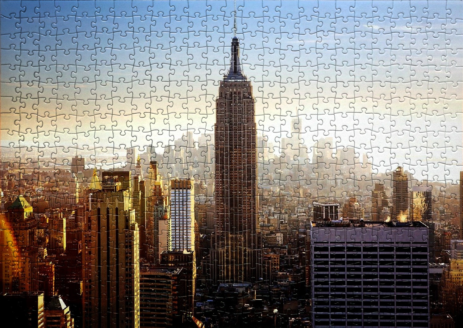 Gratte-ciel et skylines - Liste de 55 puzzles