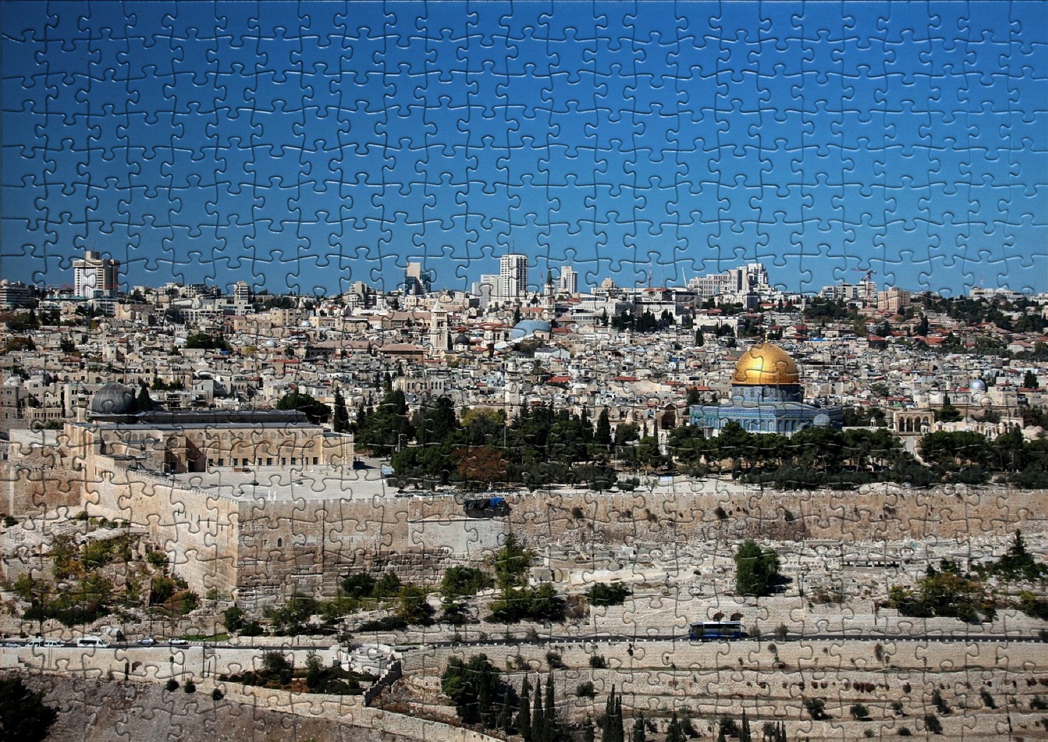 Jérusalem - Liste de 3 puzzles