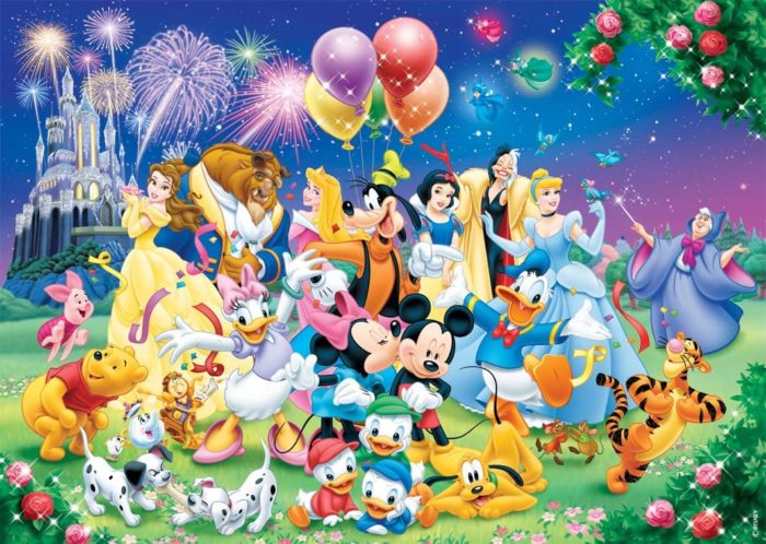 La Famille Disney (1000 pièces)