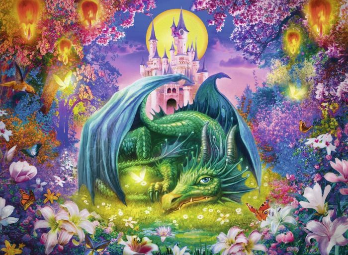 La forêt du dragon mystique (300 pièces)
