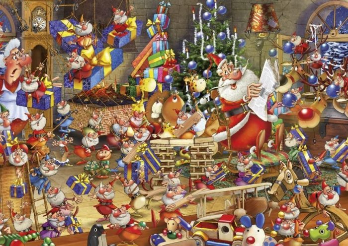 L'atelier du Père Noël (1000 pièces)