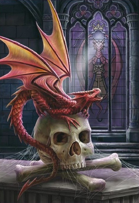 Le dragon du Roi par Anne Stokes (500 pièces)
