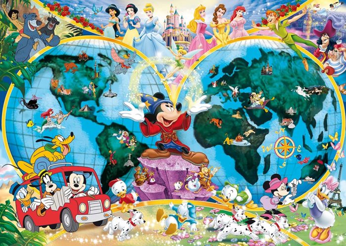 Le monde de Disney (1000 pièces)