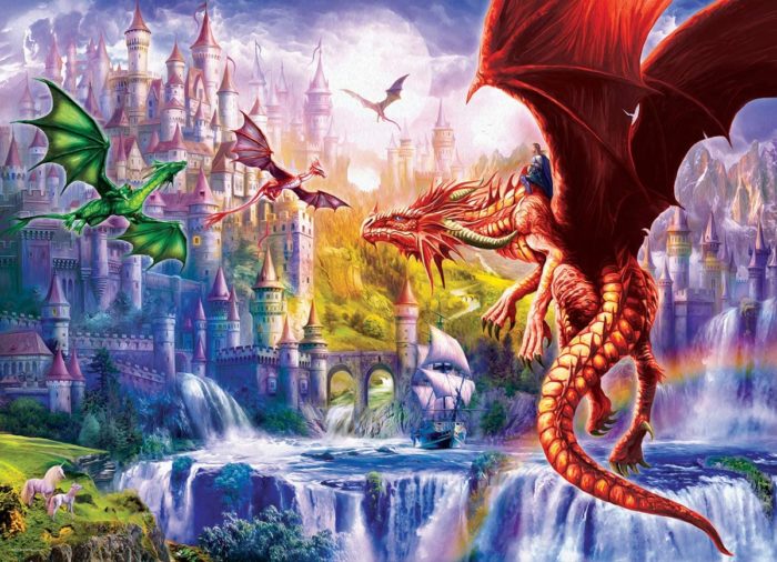 Le royaume du dragon (500 pièces)