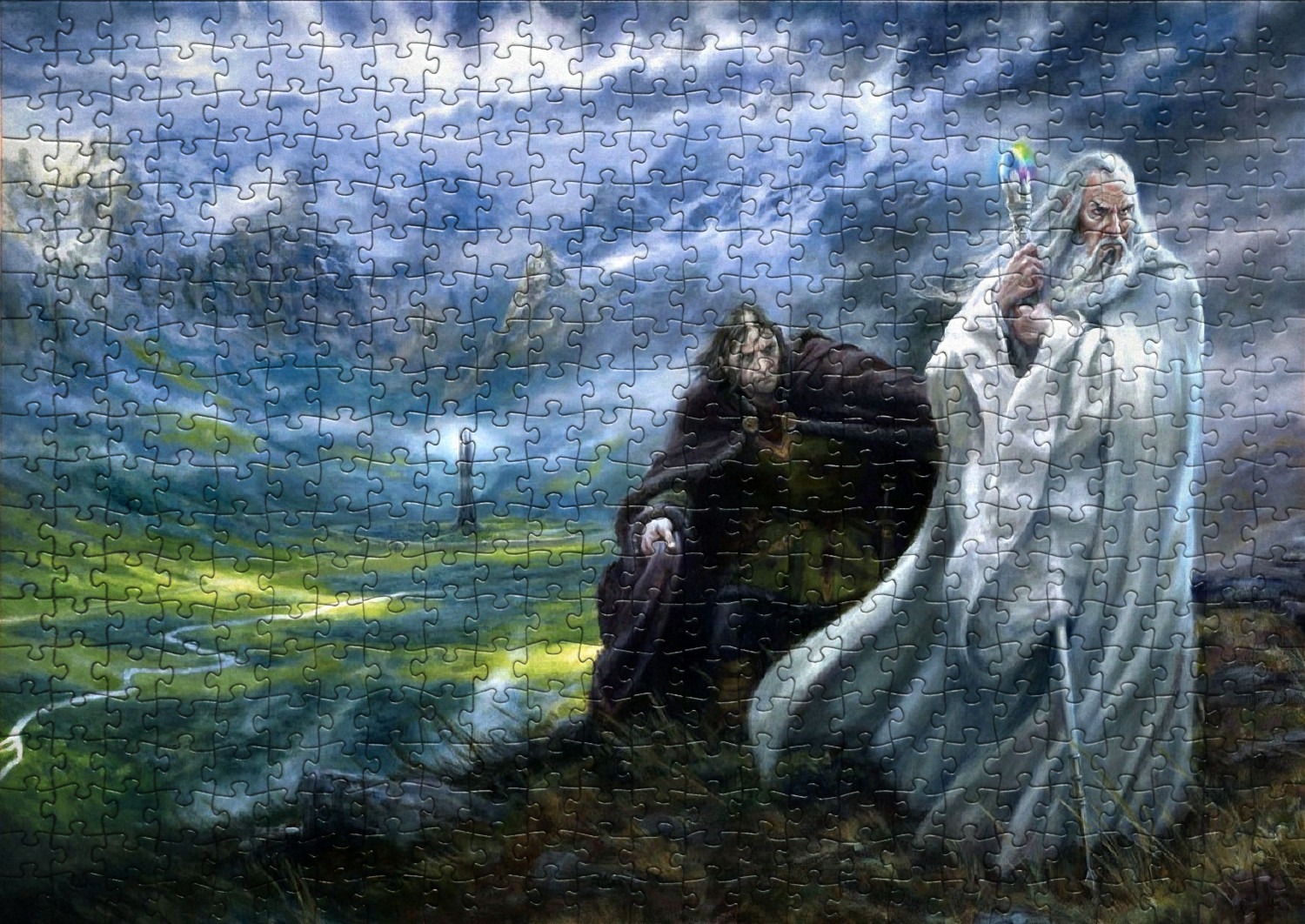 Le Seigneur des anneaux et Le Hobbit - Liste de 5 puzzles