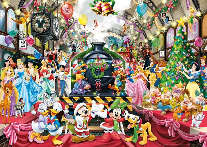 Le train de Noël Disney (1000 pièces)