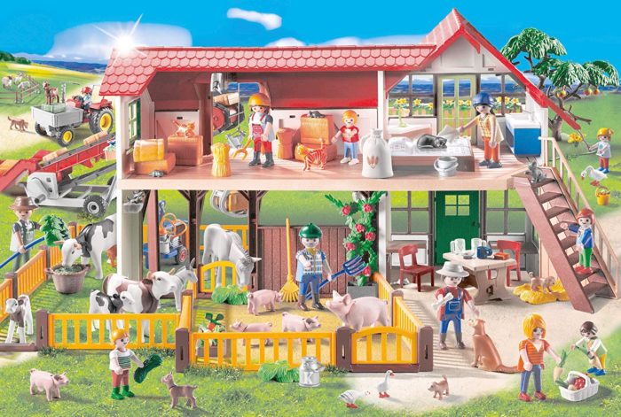 Les Playmobil à la ferme (100 pièces)