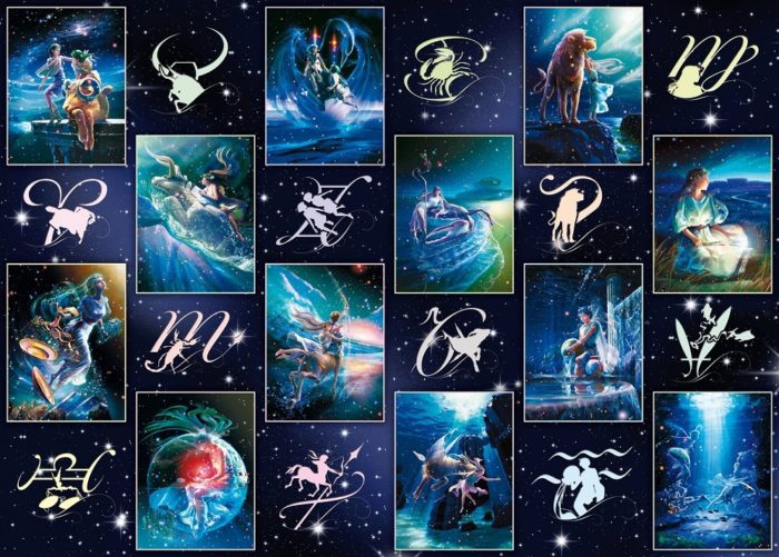 Les signes du zodiaque (3000 pièces)