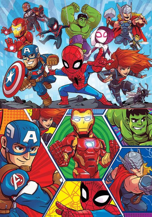 Marvel Super Heroes Adventures (2 x 20 pièces)