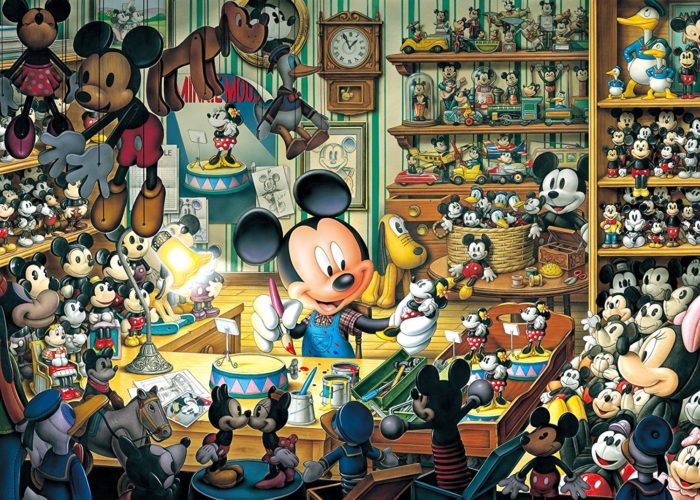Mickey à l'atelier de jouets (500 pièces)
