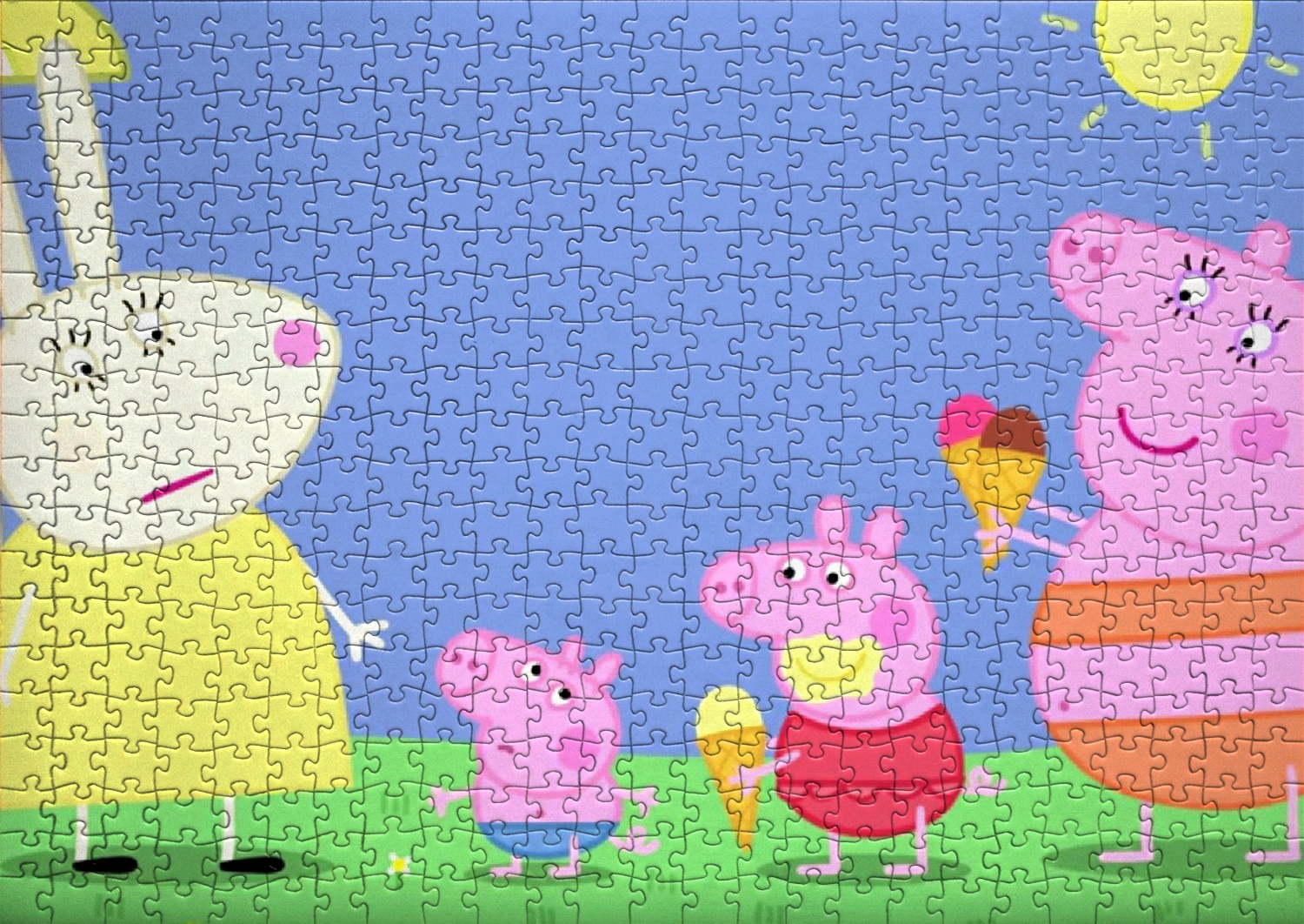 Peppa Pig - Liste de 28 puzzles