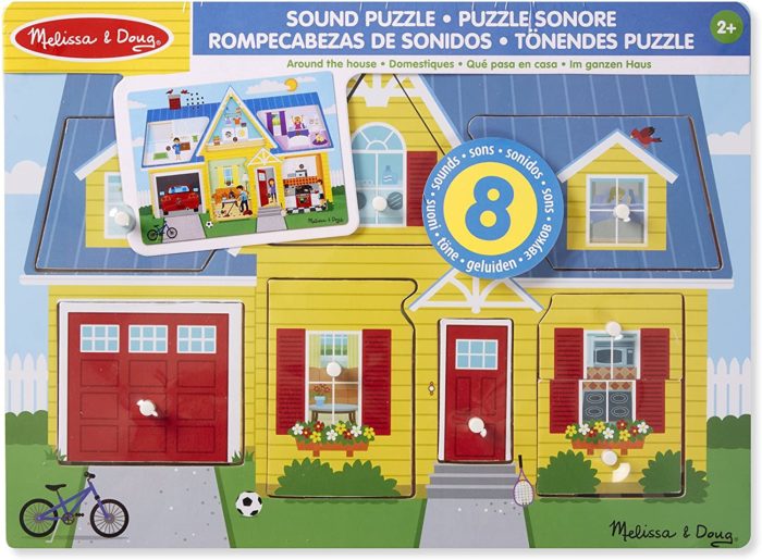 Puzzle sonore - La maison (8 pièces)