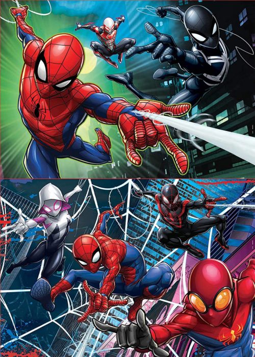 Spiderman - Set de 2 puzzles (2 x 100 pièces)