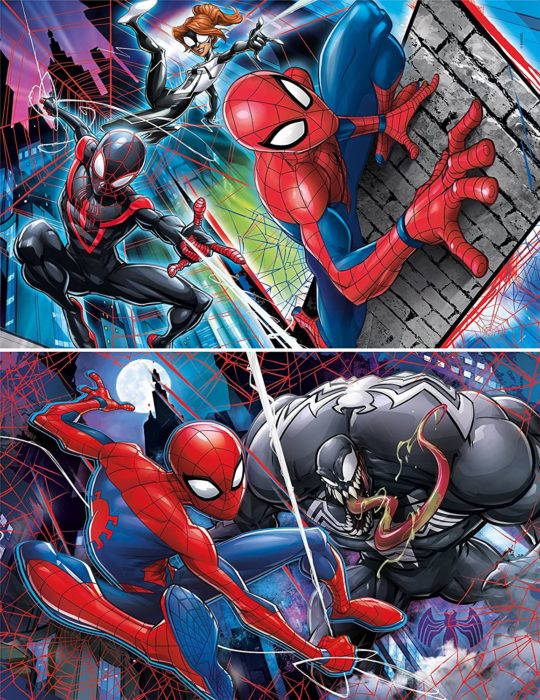 Spiderman - Set de 2 puzzles (2 x 60 pièces) 1
