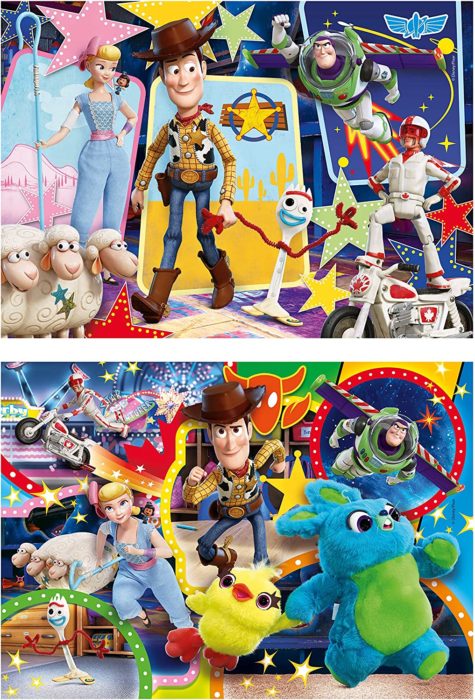 Toy Story 4 - Set de 2 puzzles (2 x 20 pièces)
