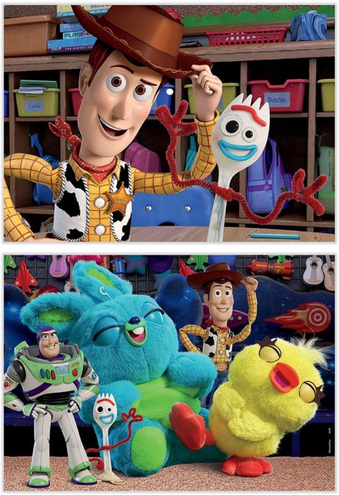 Toy Story 4 - Set de 2 puzzles (2 x 48 pièces)