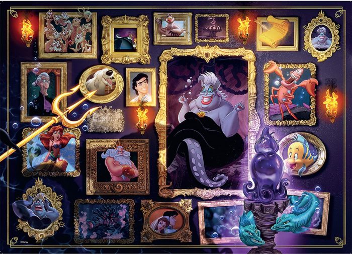 Ursula, la méchante de La Petite Sirène (1000 pièces)