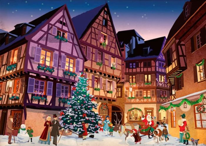 Village à Noël (1000 pièces)