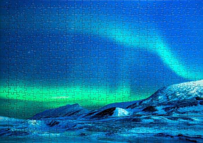Les aurores boréales - Liste de 41 puzzles
