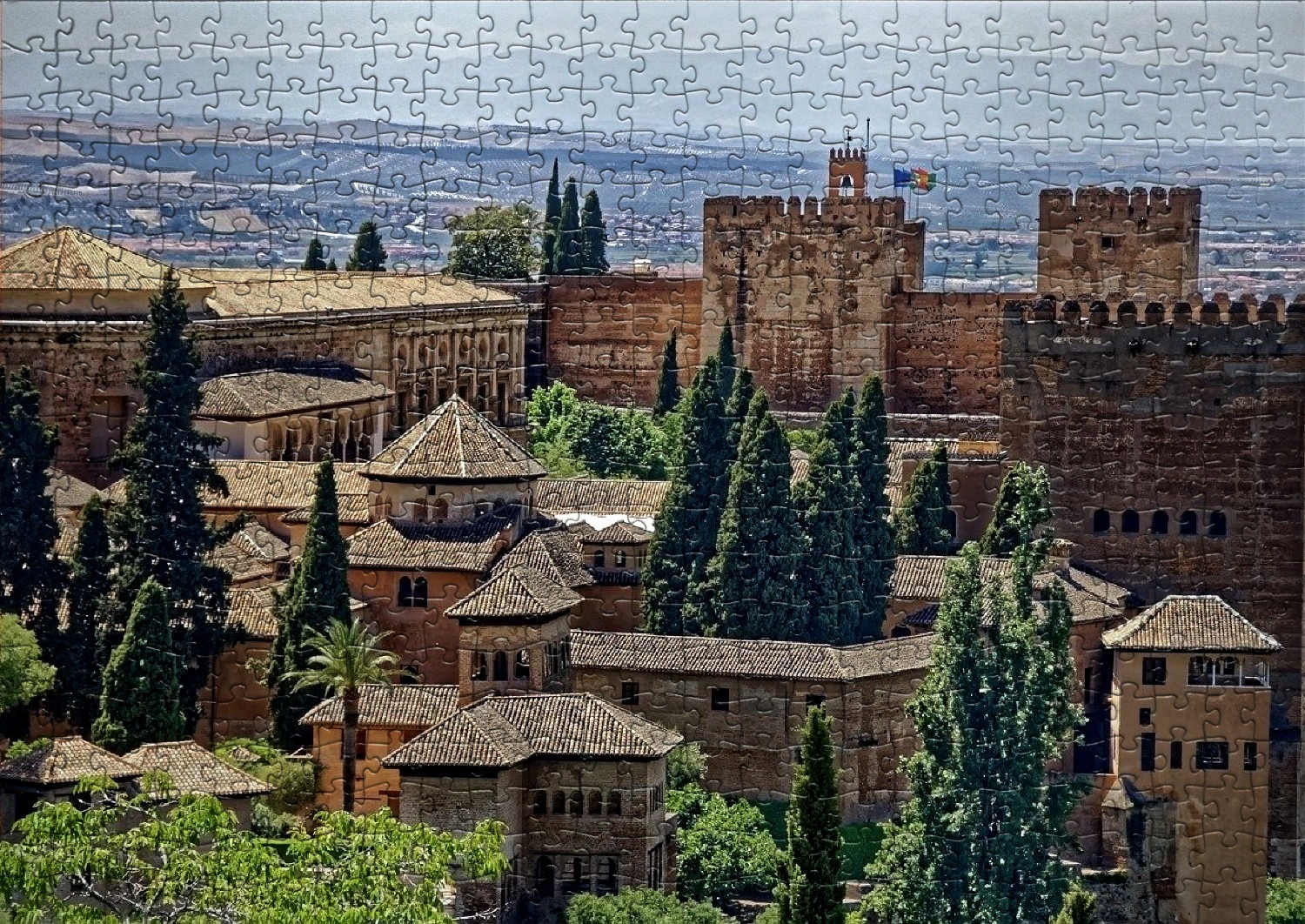 Grenade et l'Alhambra - Liste de 8 puzzles
